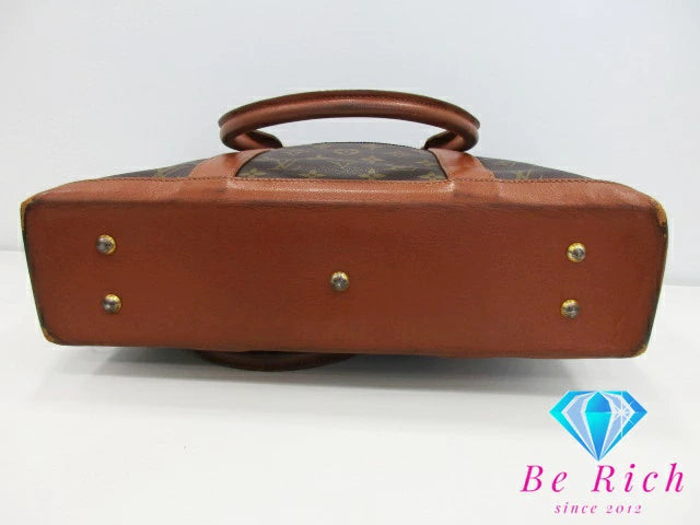 ルイ ヴィトン LOUIS VUITTON モノグラム ウィークエンド PM M42425 LV 茶 ブラウン PVC レザー トートバッグ ショルダーバッグ ビジネスバッグ 【中古】【送料無料】bk8738