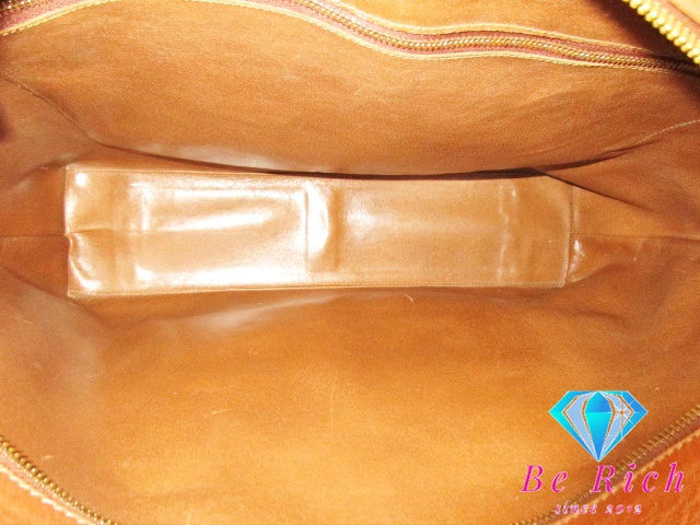 ルイ ヴィトン LOUIS VUITTON モノグラム ウィークエンド PM M42425 LV 茶 ブラウン PVC レザー トートバッグ ショルダーバッグ ビジネスバッグ 【中古】【送料無料】bk8738