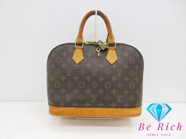 ルイ ヴィトン LOUIS VUITTON ハンドバッグ モノグラム アルマ M51130 ブラウン 茶 LV ロゴ ショルダーバッグ 手提げ 鞄 【中古】【送料無料】 bk8746