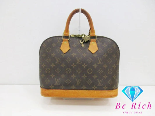 ルイ ヴィトン LOUIS VUITTON ハンドバッグ モノグラム アルマ M51130 ブラウン 茶 LV ロゴ ショルダーバッグ 手提げ 鞄 【中古】【送料無料】 bk8746