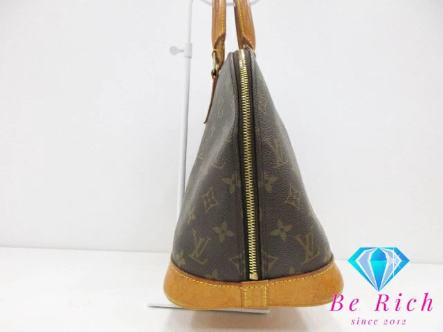 ルイ ヴィトン LOUIS VUITTON ハンドバッグ モノグラム アルマ M51130 ブラウン 茶 LV ロゴ ショルダーバッグ 手提げ 鞄 【中古】【送料無料】 bk8746