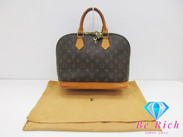 ルイ ヴィトン LOUIS VUITTON ハンドバッグ モノグラム アルマ M51130 ブラウン 茶 LV ロゴ ショルダーバッグ 手提げ 鞄 【中古】【送料無料】 bk8746