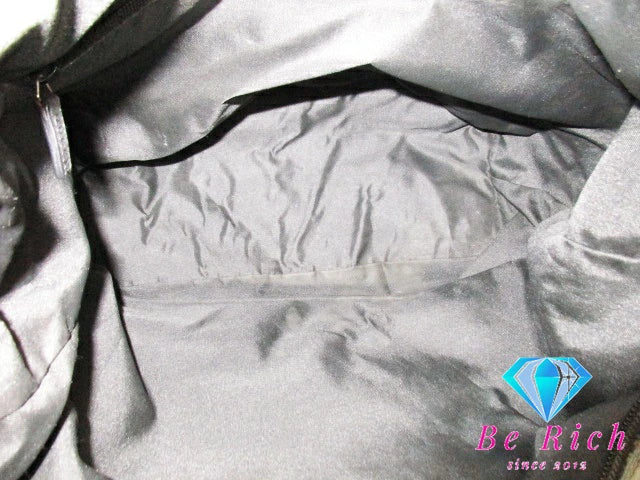 グッチ GUCCI ハンドバッグ バンブー ハンドル 黒 ブラック ナイロンキャンバス レザー ロゴ  ホーボー ショルダーバッグ セミショルダー ワンショルダー 鞄 【中古】【送料無料】bk8748