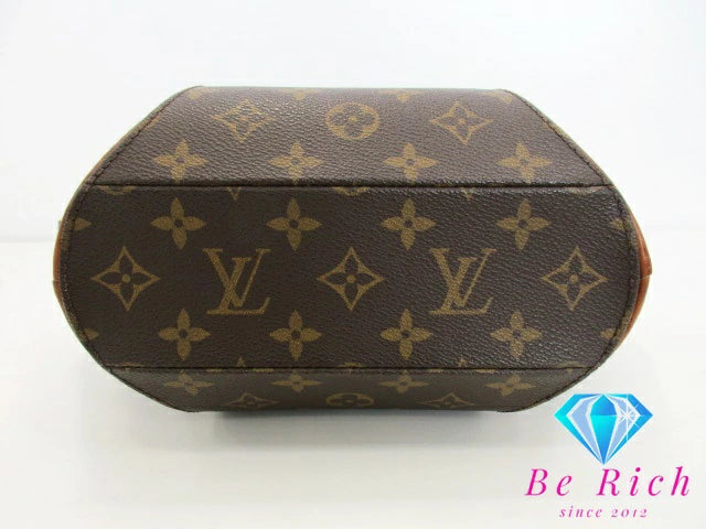 ルイ ヴィトン LOUIS VUITTON ハンドバッグ モノグラム エリプス MM M51126 ブラウン 茶 LV ロゴ ショルダーバッグ 手提げ 鞄 【中古】【送料無料】 bk8764