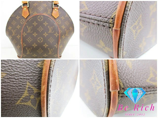 ルイ ヴィトン LOUIS VUITTON ハンドバッグ モノグラム エリプス MM M51126 ブラウン 茶 LV ロゴ ショルダーバッグ 手提げ 鞄 【中古】【送料無料】 bk8764