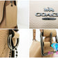 コーチ COACH レザー ショルダーバッグ 21378 ベージュ ロゴ オールレザー セミショルダーバッグ ハンドバッグ 鞄 【中古】【送料無料】bk8769