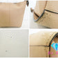 コーチ COACH レザー ショルダーバッグ 21378 ベージュ ロゴ オールレザー セミショルダーバッグ ハンドバッグ 鞄 【中古】【送料無料】bk8769