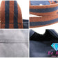 エルメス HERMES フールトゥ MM ネイビー ブラウン ロゴ キャンバス トートバッグ ハンドバッグ 手提げ 通学 通勤 鞄  【中古】【送料無料】 bk8796