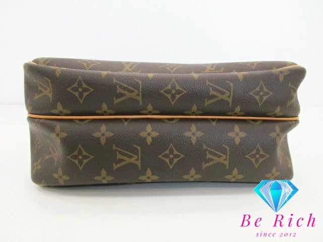 ルイ ヴィトン LOUIS VUITTON ショルダーバッグ モノグラム リポーター PM M45254 ブラウン 茶 ロゴ 肩掛け 斜め掛け 鞄  【中古】【送料無料】 bk8797