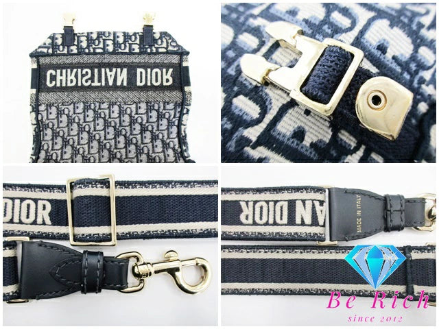 クリスチャン ディオール Christian Dior camp Medium ディオールキャンプ オブリーク エンブロイダリー ショルダーバッグ M1240ORIW M928 CD ロゴ ポシェット クロスボディ 斜め掛け 鞄 【中古】【送料無料】 bk8821