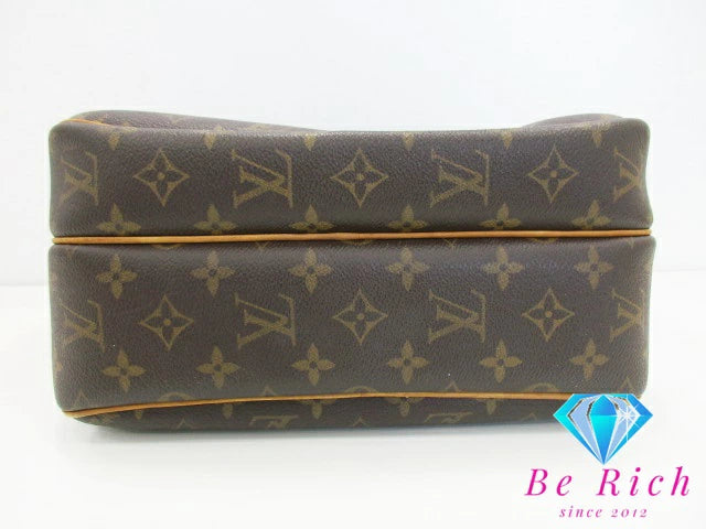 ルイ ヴィトン LOUIS VUITTON ショルダーバッグ モノグラム リポーター PM M45254 ブラウン 茶 ロゴ 肩掛け 斜め掛け 鞄  【中古】【送料無料】 bk8826