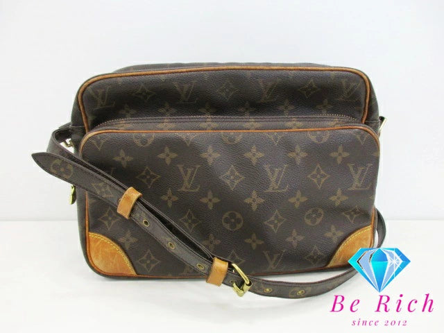 ルイ ヴィトン LOUIS VUITTON ショルダーバッグ モノグラム ナイル M45244 PVC レザー 茶 ブラウン LV ロゴ 肩掛け 斜め掛け 鞄 【中古】【送料無料】 bk8853