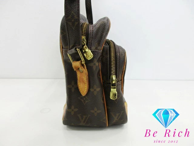 ルイ ヴィトン LOUIS VUITTON ショルダーバッグ モノグラム ナイル M45244 PVC レザー 茶 ブラウン LV ロゴ 肩掛け 斜め掛け 鞄 【中古】【送料無料】 bk8853