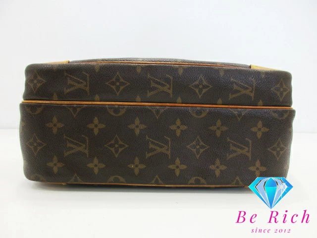 ルイ ヴィトン LOUIS VUITTON ショルダーバッグ モノグラム ナイル M45244 PVC レザー 茶 ブラウン LV ロゴ 肩掛け 斜め掛け 鞄 【中古】【送料無料】 bk8853