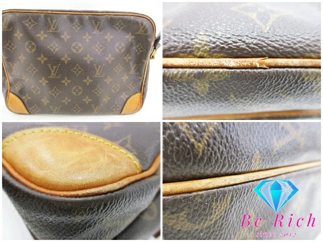 ルイ ヴィトン LOUIS VUITTON ショルダーバッグ モノグラム ナイル M45244 PVC レザー 茶 ブラウン LV ロゴ 肩掛け 斜め掛け 鞄 【中古】【送料無料】 bk8853