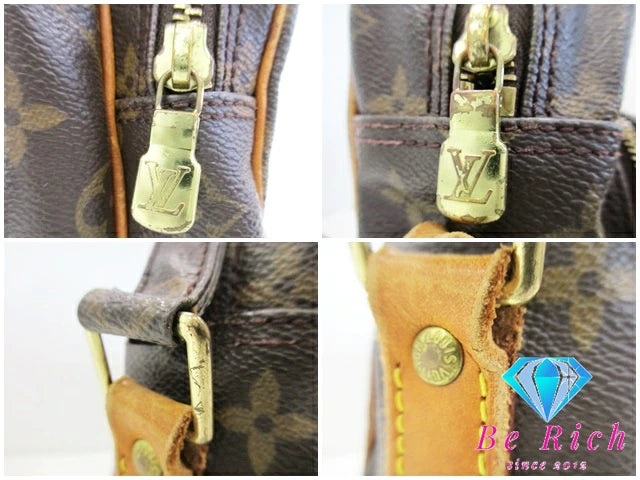 ルイ ヴィトン LOUIS VUITTON ショルダーバッグ モノグラム ナイル M45244 PVC レザー 茶 ブラウン LV ロゴ 肩掛け 斜め掛け 鞄 【中古】【送料無料】 bk8853