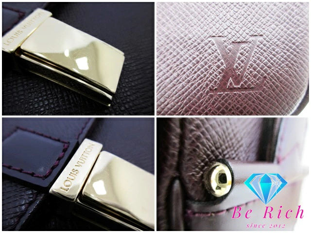 ルイ ヴィトン LOUIS VUITTON メンズ ショルダーバッグ タイガ ヤランガ M30826 アカジュー ワインレッド レザー ロゴ 肩掛け 斜め掛け 鞄 【中古】【送料無料】 bk8890
