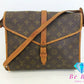 ルイ ヴィトン LOUIS VUITTON 2way 三つ折り ショルダーバッグ モノグラム ポルタブル セルヴェット No. 230 LV ロゴ 斜め掛け 鞄 ヴィンテージ 3ケタ 【中古】【送料無料】 bk8971