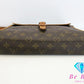 ルイ ヴィトン LOUIS VUITTON 2way 三つ折り ショルダーバッグ モノグラム ポルタブル セルヴェット No. 230 LV ロゴ 斜め掛け 鞄 ヴィンテージ 3ケタ 【中古】【送料無料】 bk8971