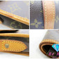 ルイ ヴィトン LOUIS VUITTON 2way 三つ折り ショルダーバッグ モノグラム ポルタブル セルヴェット No. 230 LV ロゴ 斜め掛け 鞄 ヴィンテージ 3ケタ 【中古】【送料無料】 bk8971