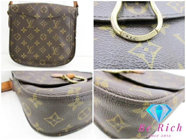 ルイ ヴィトン LOUIS VUITTON モノグラム サンクルー GM M51242 LV ロゴ ショルダーバッグ ポシェット 鞄  肩掛け 斜め掛け【中古】【送料無料】bk9029