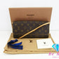 美品 ルイ ヴィトン LOUIS VUITTON ポシェット ツイン GM 2way ショルダー クラッチ バッグ モノグラム M51852 ウエストポーチ クラッチバッグ 斜め掛け 鞄 【中古】【送料無料】bk9100