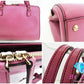 グッチ GUCCI 2way ハンドバッグ ショルダーバッグ 391988 ダスティ ローズ ピンク系 パープル系 レザー トート ロゴ 手提げ 肩掛け 鞄 【中古】【送料無料】 bk9120