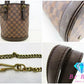 ルイ ヴィトン LOUIS VUITTON トートバッグ マレ N42240 ダミエ エベヌ ブラウン 茶 PVC レザー ロゴ バケット バケツ型 ショルダーバッグ ハンドバッグ 肩掛け 鞄 【中古】【送料無料】 bk9134