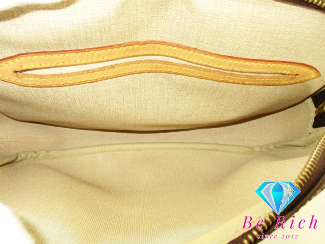 ルイ ヴィトン LOUIS VUITTON ショルダーバッグ モノグラム リポーター PM M45254 ブラウン 茶 ロゴ 肩掛け 斜め掛け 鞄  【中古】【送料無料】 bk9142