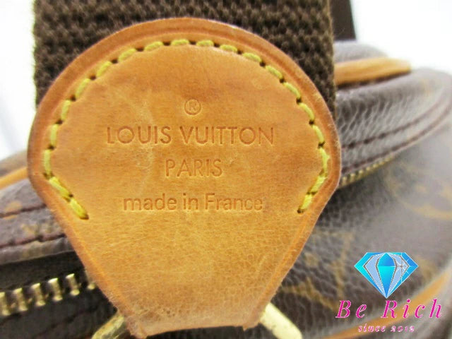 ルイ ヴィトン LOUIS VUITTON ショルダーバッグ モノグラム リポーター PM M45254 ブラウン 茶 ロゴ 肩掛け 斜め掛け 鞄  【中古】【送料無料】 bk9142