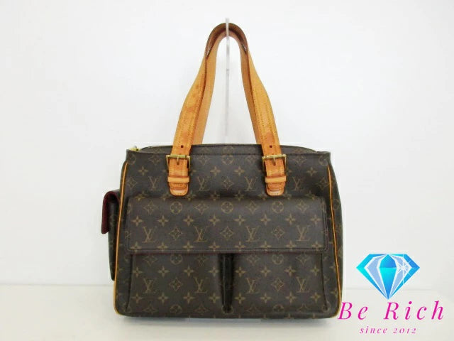 ルイ ヴィトン LOUIS VUITTON ハンドバッグ モノグラム ミュルティプリ シテ M51162 モノグラム LV ロゴ ショルダーバッグ トートバッグ 肩掛け 鞄 廃番 【中古】【送料無料】 bk9150