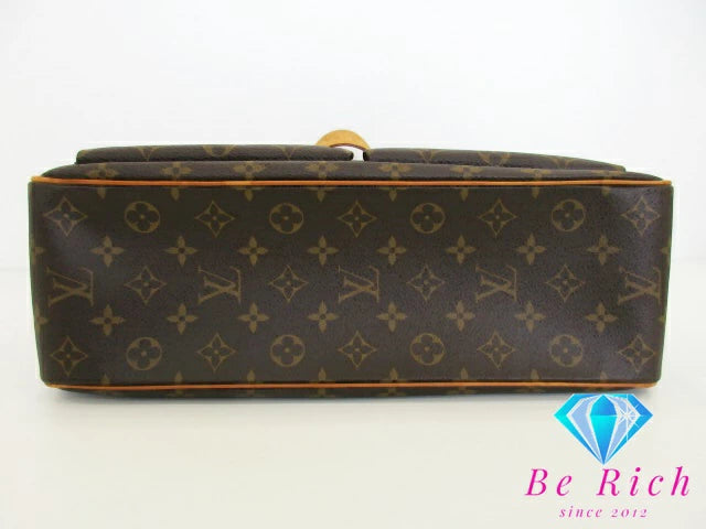 ルイ ヴィトン LOUIS VUITTON ハンドバッグ モノグラム ミュルティプリ シテ M51162 モノグラム LV ロゴ ショルダーバッグ トートバッグ 肩掛け 鞄 廃番 【中古】【送料無料】 bk9150