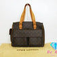 ルイ ヴィトン LOUIS VUITTON ハンドバッグ モノグラム ミュルティプリ シテ M51162 モノグラム LV ロゴ ショルダーバッグ トートバッグ 肩掛け 鞄 廃番 【中古】【送料無料】 bk9150