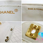 シャネル CHANEL マトラッセ シングル フラップ チェーン ショルダーバッグ ラム スキン 白 ホワイト アイボリー ココマーク CC ロゴ 鞄 【中古】【送料無料】 bk9151