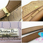 クリスチャン ディオール 2way ハンドバッグ 茶 ブラウン PVC レザー ショルダーバッグ ハニカム柄 Christian Dior 【中古】【送料無料】 bk9155