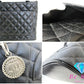 シャネル CHANEL マトラッセ 復刻トート A01804 トートバッグ ブラック 黒 キャビアスキン レザー シルバー金具 ココマーク CC ロゴ ハンドバッグ 鞄 【中古】【送料無料】 bk9157