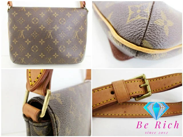 ルイ ヴィトン LOUIS VUITTON ショルダーバッグ モノグラム ミュゼット タンゴ ショート M51257 LV ロゴ 肩掛け 斜め掛け 鞄 【中古】【送料無料】 bk9159