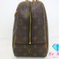 ルイ ヴィトン LOUIS VUITTON ハンドバッグ モノグラム ドーヴィル M47270 ブラウン 茶 LV ロゴ ボストンバッグ ショルダーバッグ 化粧 コスメ ボーリング バニティ    【中古】【送料無料】 bk9221