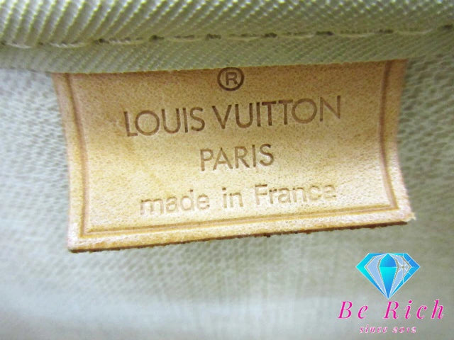 ルイ ヴィトン LOUIS VUITTON ハンドバッグ モノグラム ドーヴィル M47270 ブラウン 茶 LV ロゴ ボストンバッグ ショルダーバッグ 化粧 コスメ ボーリング バニティ    【中古】【送料無料】 bk9221