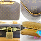 ルイ ヴィトン LOUIS VUITTON ハンドバッグ モノグラム ドーヴィル M47270 ブラウン 茶 LV ロゴ ボストンバッグ ショルダーバッグ 化粧 コスメ ボーリング バニティ    【中古】【送料無料】 bk9221