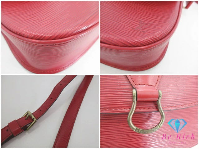 ルイ ヴィトン LOUIS VUITTON エピ サンクルー M52197 赤 レッド カスティリアンレッド  LV ロゴ ショルダーバッグ ポシェット 鞄  肩掛け 斜め掛け【中古】【送料無料】bk9264