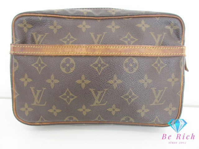ルイ ヴィトン LOUIS VUITTON モノグラム コンピエーニュ 23 M51847 LV ロゴ セカンドバッグ クラッチバッグ ポーチ【中古】 bk9279