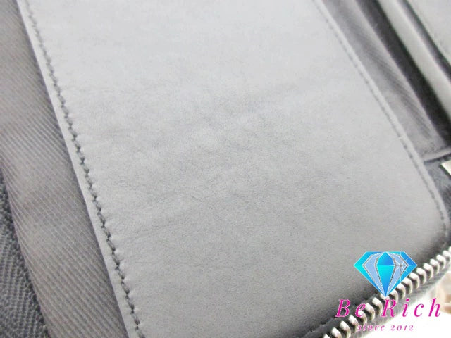 ルイ ヴィトン LOUIS VUITTON モノグラム エクリプス リバース ダブル フォン ポーチ ショルダーバッグ M69534 グレー ブラック 黒 PVC レザー LV ロゴ【中古】【送料無料】 bk9282