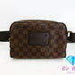 ルイ ヴィトン LOUIS VUITTON ダミエ バムバッグ ブルックリン N41101 エベヌ ボディ ショルダー ウエスト ポーチ バッグ【中古】【送料無料】 bk9284