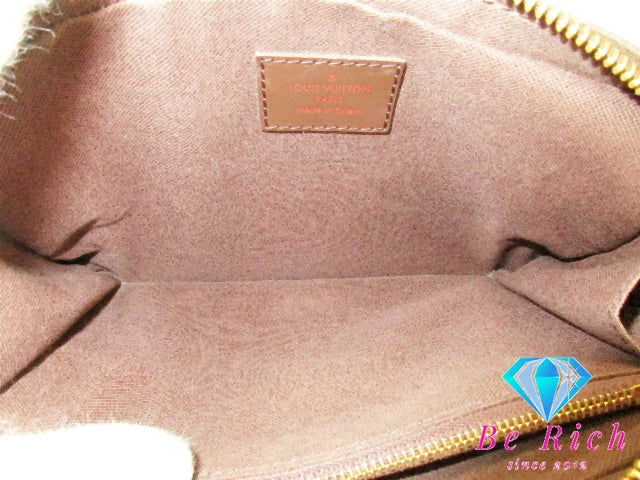 ルイ ヴィトン LOUIS VUITTON ダミエ バムバッグ ブルックリン N41101 エベヌ ボディ ショルダー ウエスト ポーチ バッグ【中古】【送料無料】 bk9284