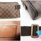 ルイ ヴィトン LOUIS VUITTON ダミエ バムバッグ ブルックリン N41101 エベヌ ボディ ショルダー ウエスト ポーチ バッグ【中古】【送料無料】 bk9284