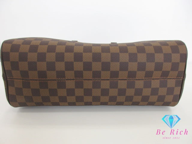 美品 ルイ ヴィトン LOUIS VUITTON ハンドバッグ ダミエ ノリータ N41455 エベヌ LV ロゴ ショルダーバッグ【中古】【送料無料】 bk9286
