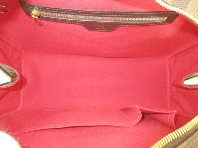 美品 ルイ ヴィトン LOUIS VUITTON ハンドバッグ ダミエ ノリータ N41455 エベヌ LV ロゴ ショルダーバッグ【中古】【送料無料】 bk9286