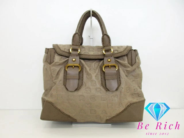 マーク バイ マークジェイコブス MARC BY MARC JACOBS 2way ハンドバッグ ベージュ レザー ロゴ ショルダーバッグ 肩掛け 鞄 【中古】【送料無料】 bk9287