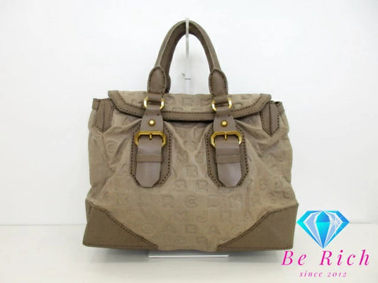 マーク バイ マークジェイコブス MARC BY MARC JACOBS 2way ハンドバッグ ベージュ レザー ロゴ ショルダーバッグ 肩掛け 鞄 【中古】【送料無料】 bk9287